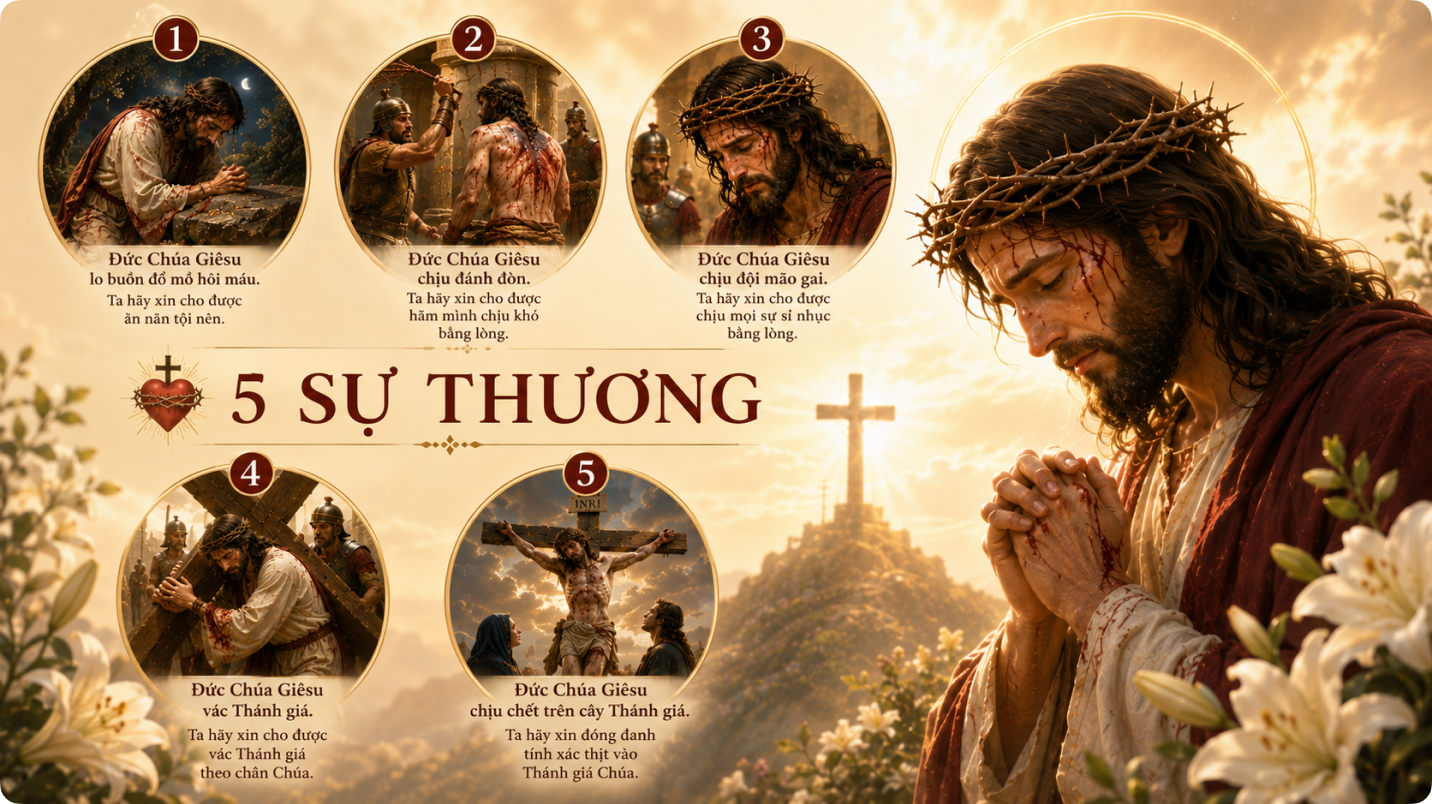 NGẮM NĂM SỰ THƯƠNG