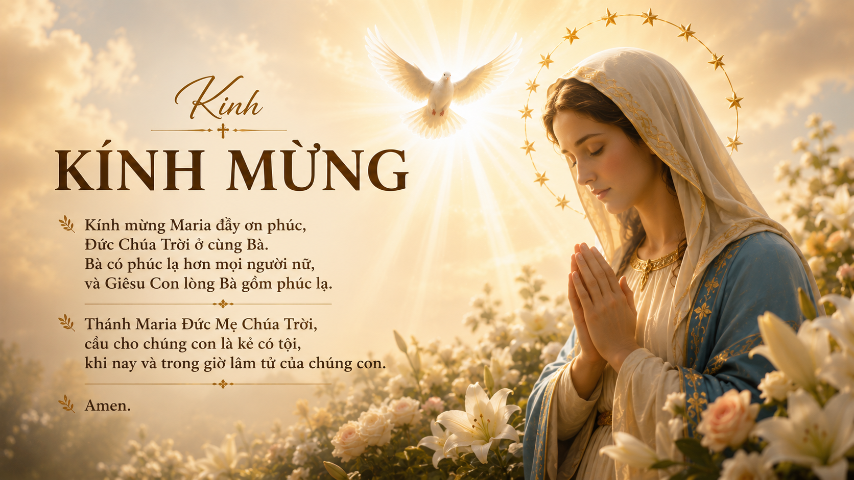 Kinh Kính Mừng