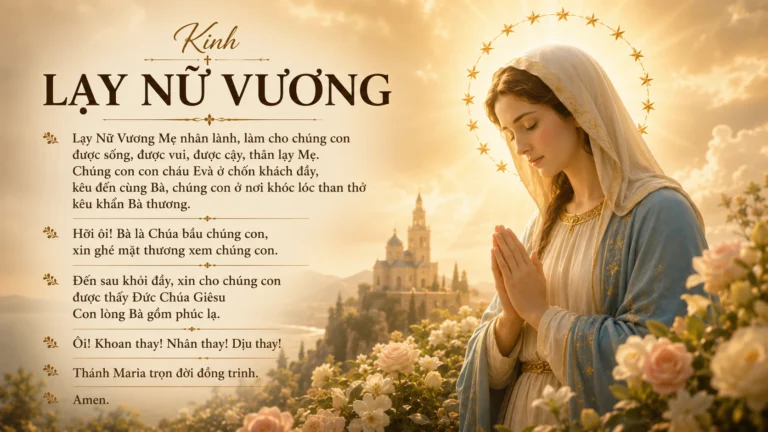 Kinh Lạy Nữ Vương