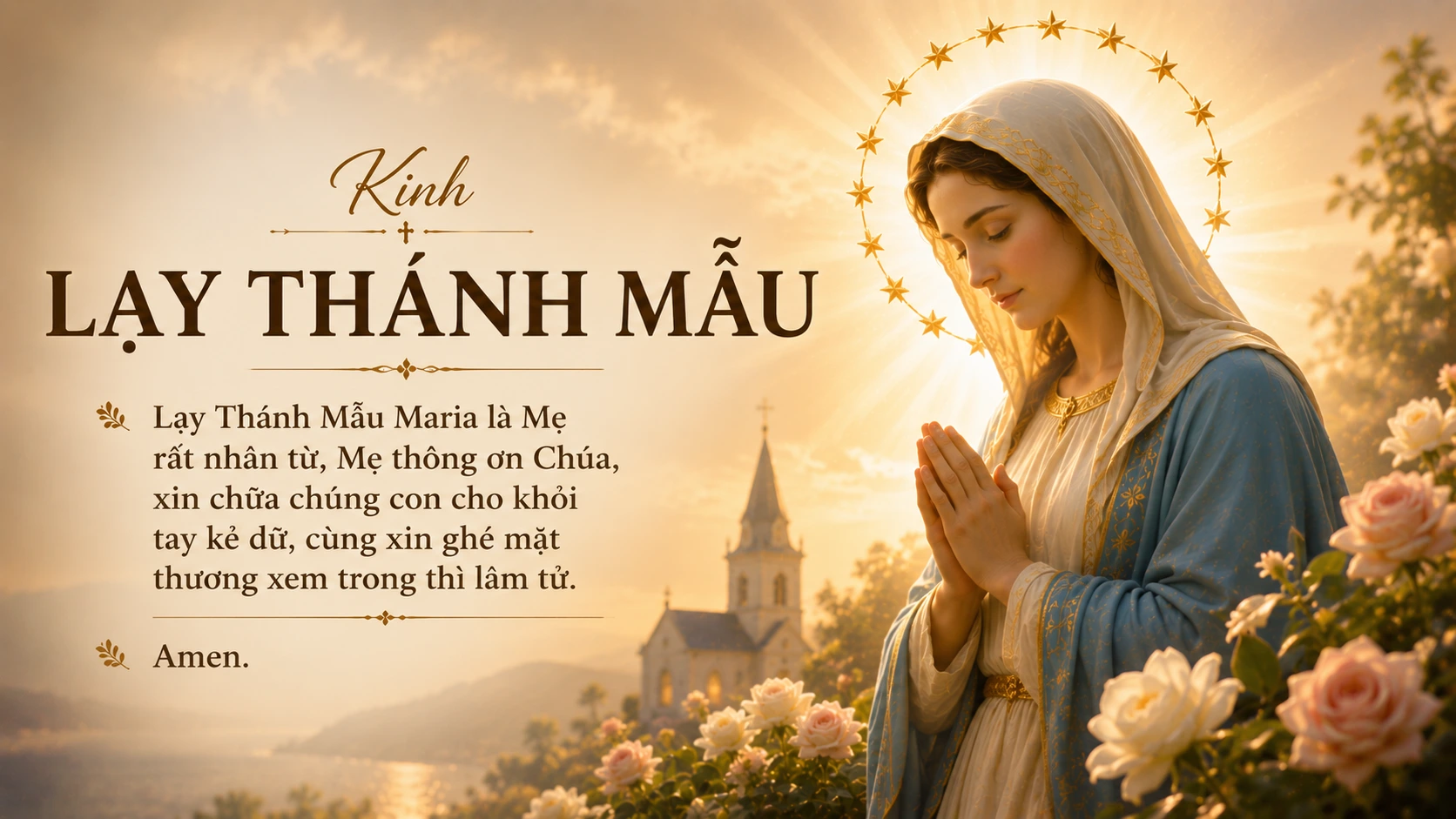 Kinh Lạy Thánh Mẫu