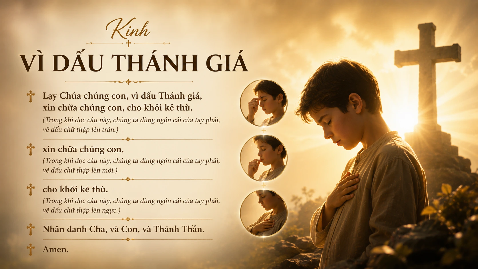 Kinh Vì Dấu
