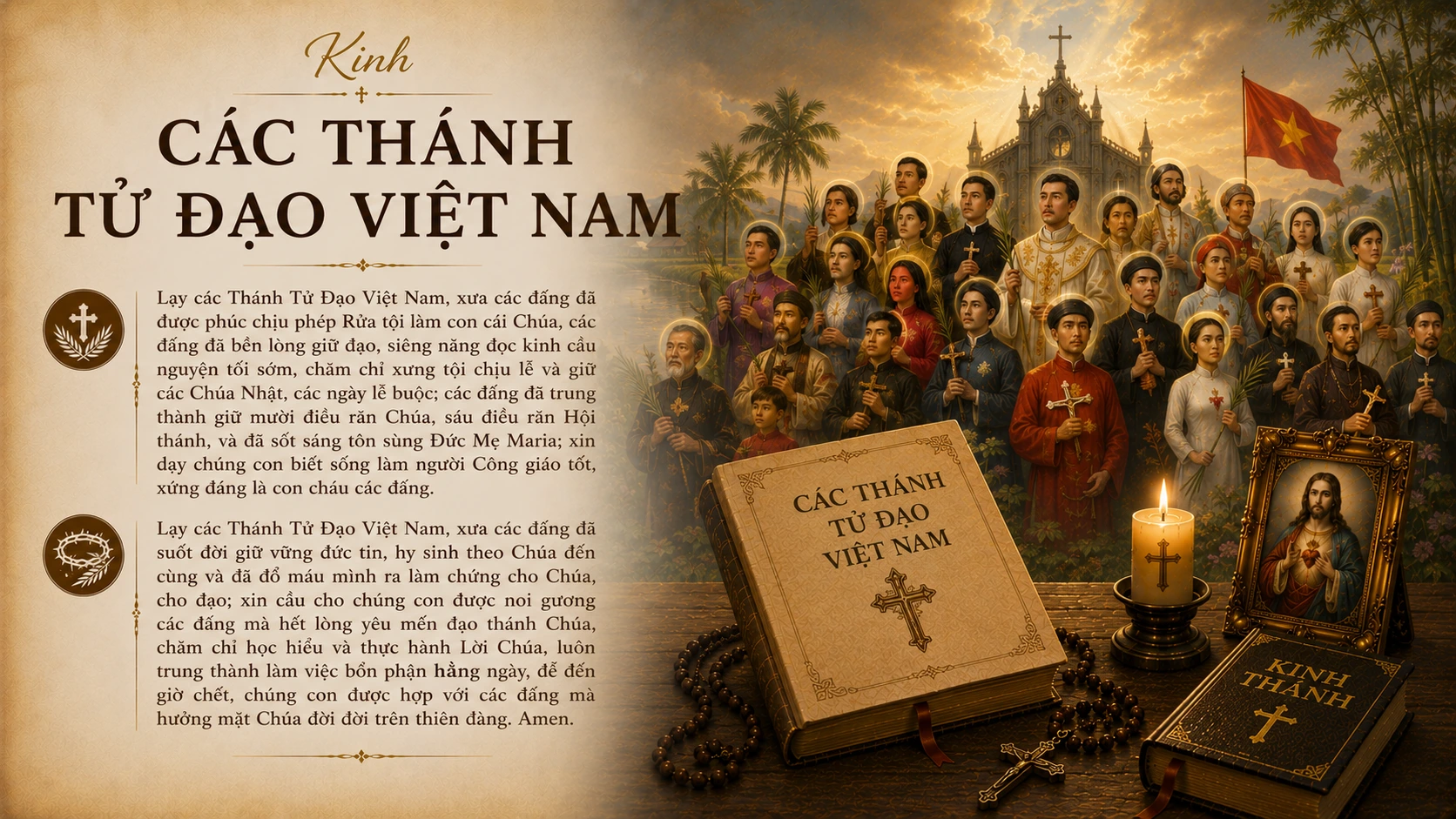 Kinh Các Thánh Tử Đạo Việt Nam